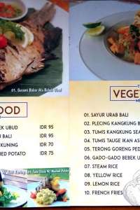 menu 2 Bebek Ubud Cemara Asri