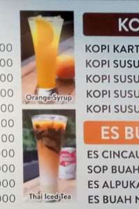 menu 1 Dapoer Kartini