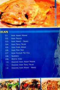 menu 0 RM Purnama Indah