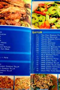 menu 2 RM Purnama Indah