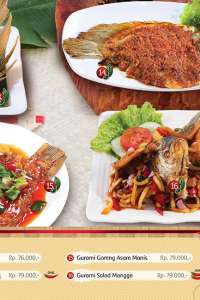 menu 8 Istana Koki Restaurant & Grand Ballroom