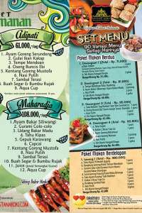 menu 6 Istana Koki Restaurant & Grand Ballroom