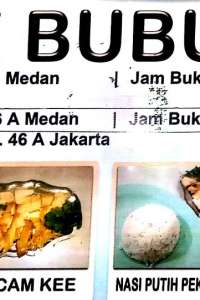 menu 0 Kede Bubur Mangkubumi
