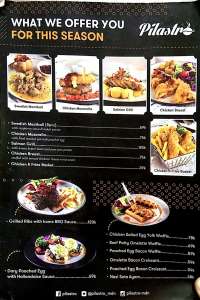 menu 10 Pilastro