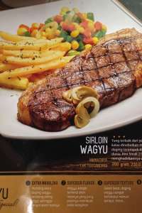 menu 14 Steak 21 Medan Fair