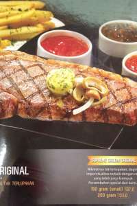 menu 17 Steak 21 Medan Fair