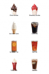 menu 3 McDonalds SM Raja