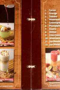 menu 5 Vinta Cafe