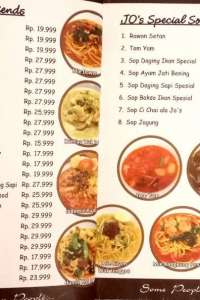 menu 2 Jo Famous Sun Plaza