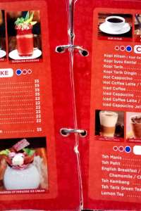 menu 10 Sosmed Cafe