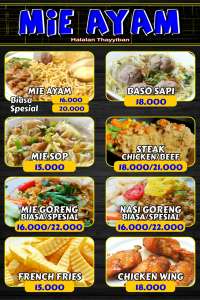 menu 3 Ayam Penyet Surabaya Krakatau