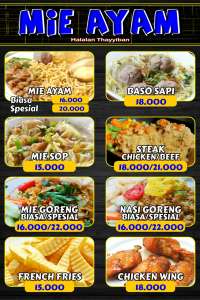 menu 3 Ayam Penyet Surabaya Ringroad