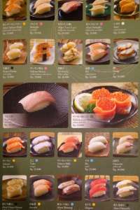 menu 13 Sushi Tei Teuku Daud