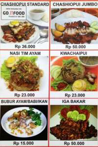 menu 0 Bengbeng Chashio Sumatera Cemara Asri