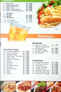 menu 4 City Ice Cream Medan Fair