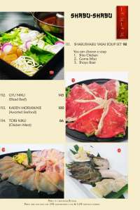 menu 13 Soho Capital Medan