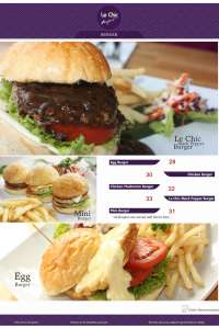 menu 8 Le Chic Parfait Medan Fair