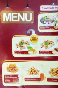 menu 0 Shihlin Centre Point