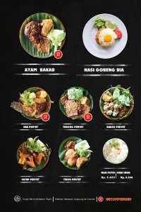 menu 3 Ayam Penyet Ria Karya