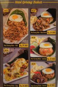 menu 7 Chop Buntut Cak Yo