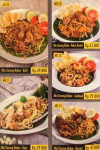 menu 9 Chop Buntut Cak Yo