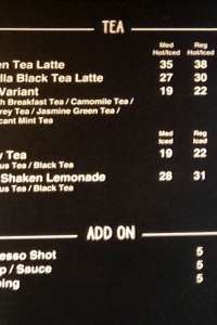 menu 2 Maxx Coffee Binjai Supermall
