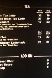 menu 2 Maxx Coffee Medan Fair