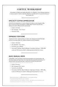 menu 5 Coffeenatics