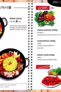 menu 4 K-Pot The Korean Cuisine Multatuli