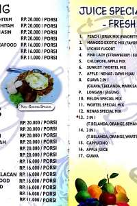 menu 2 Wajir Seafood