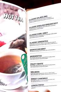 menu 6 Morning Glory Coffee