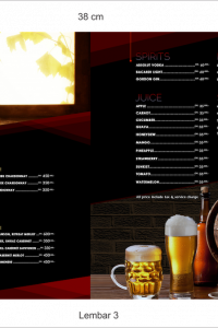 menu 3 The Eight Lounge and Bar
