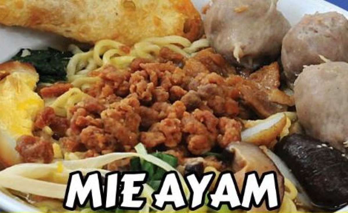 Mie Ayam Jamur Brimob